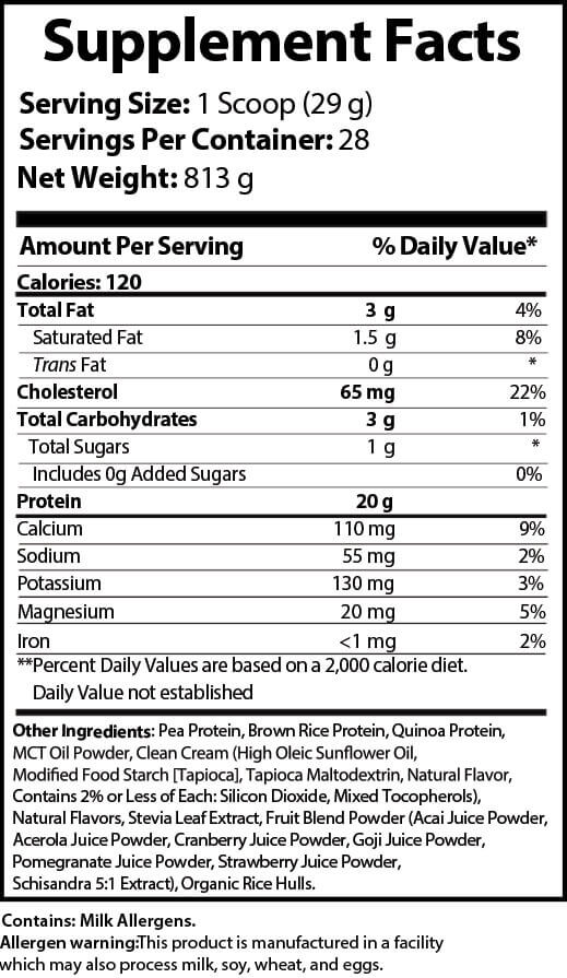 Approximate Amino Acids per Serving (Naturally Occurring) - premium salted caramel protein powder