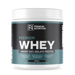 premium whey protein isolate vanilla